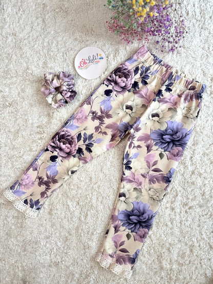 Legginsy z koronką